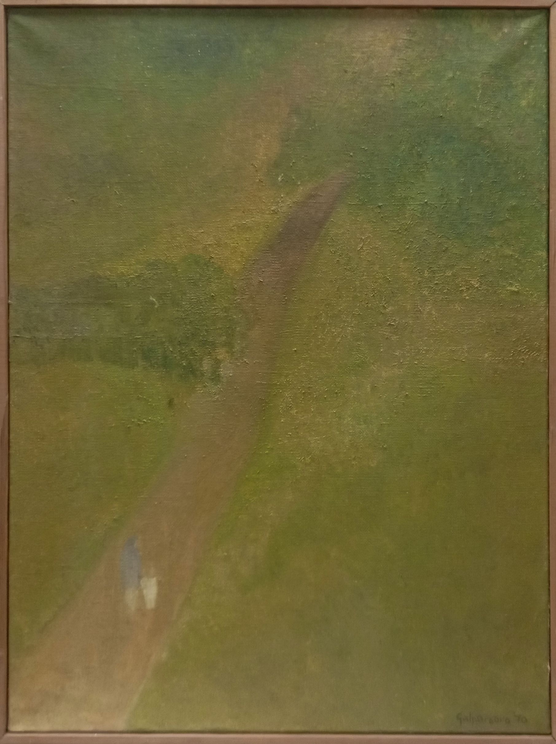 1970 Camino 73x54 Óleo sobre lienzo